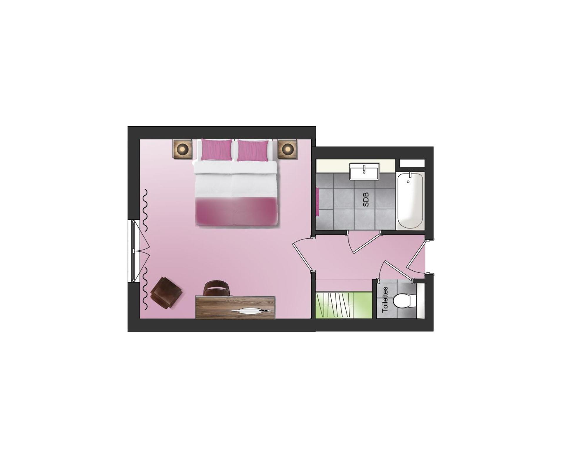 Hotel Les Grillons Талуар Стая снимка