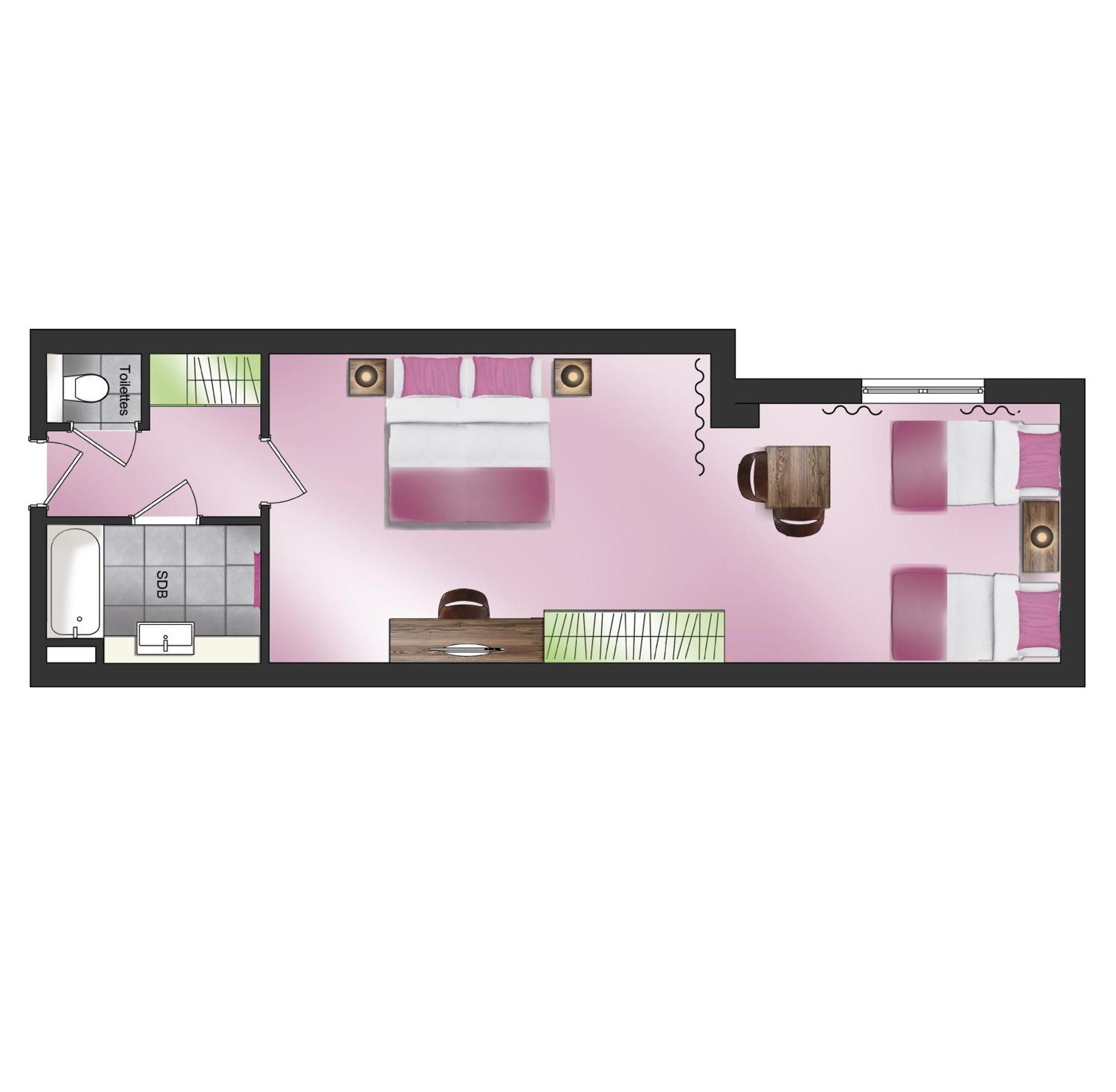 Hotel Les Grillons Талуар Стая снимка